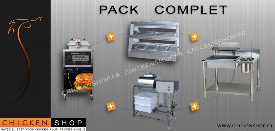 Annonce occasion, vente ou achat 'Pack Complet Dmarrage Fast Food Chicken'