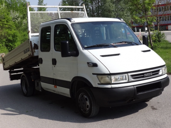 Iveco Daily 35c13 Benne Double Cabine Marche Fr