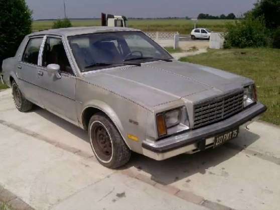 Annonce occasion, vente ou achat 'Buick Skylark Limited 1981'