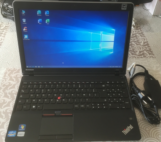 Annonce occasion, vente ou achat 'Portable Lenovo ThinkPad E520 - Win 10'