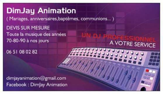 Annonce occasion, vente ou achat 'DimJay Animation'