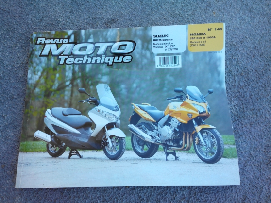 Annonce occasion, vente ou achat 'revue moto technique n149'