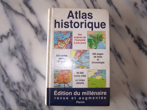 Annonce occasion, vente ou achat 'Atlas historique'