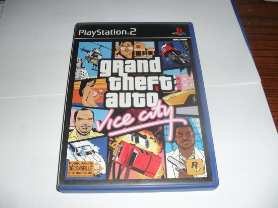 Annonce occasion, vente ou achat 'Jeu PS2 GTA Vice city'