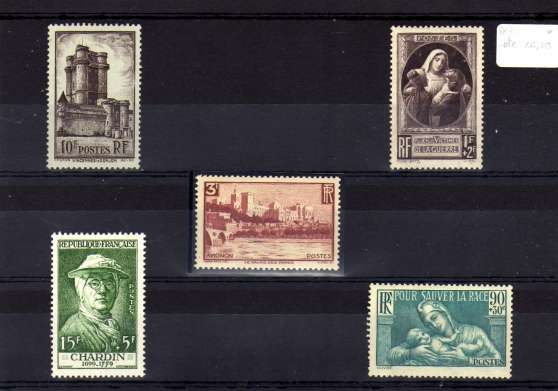 Annonce occasion, vente ou achat 'Lot de timbres neufs de France FR3131'