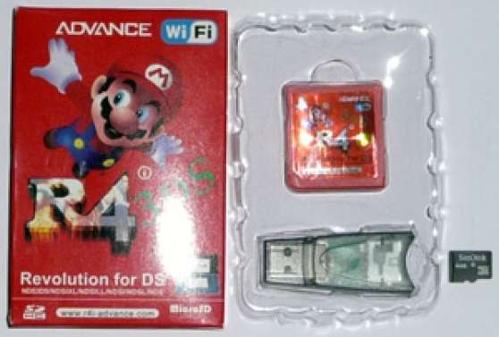 R4i Advance 3DS+ micro-sd 4Go (pour DSi)