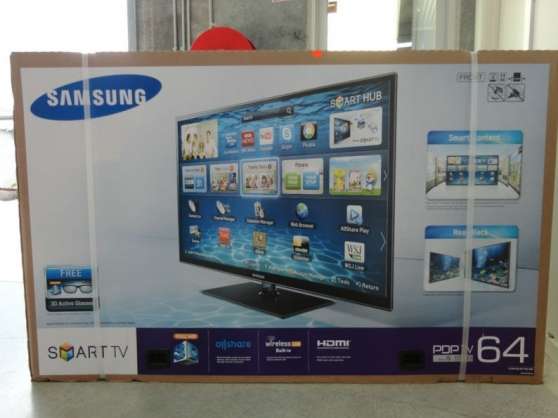 Annonce occasion, vente ou achat 'Samsung 3D PS64D550 64\