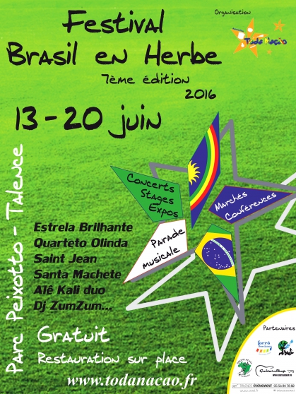 Annonce occasion, vente ou achat 'Festival Brasil en Herbe 2016'