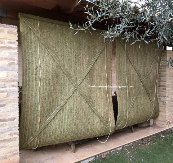 Store en sparte naturel: 1,25L x 1,53H