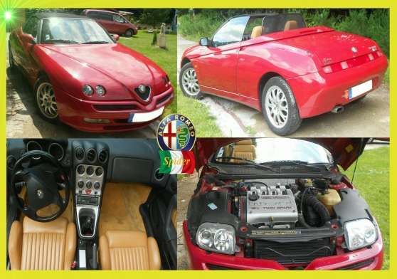 Annonce occasion, vente ou achat 'Alfa Romeo Spider 2.0 16S T.Spark Rouge'