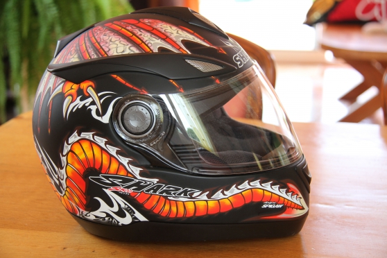 Annonce occasion, vente ou achat 'casque moto SHARK S500 comme NEUF'