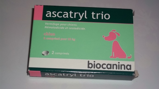 Annonce occasion, vente ou achat 'vermifuge chien ascatryl trio biocanina'