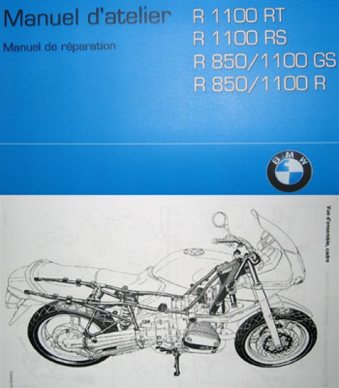 Annonce occasion, vente ou achat 'Manuel atelier BMW R1100 R850 R RT RS GS'
