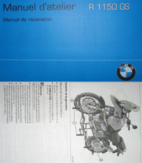 Manuel atelier et réparation BMW R1150GS