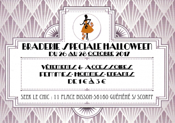 Annonce occasion, vente ou achat 'Speciale Braderie Halloween'