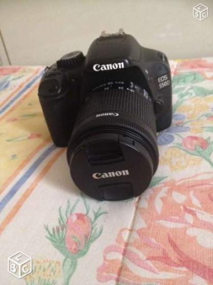 Annonce occasion, vente ou achat 'Appareil photo Canon 550D + 18-55mm'