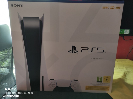 Annonce occasion, vente ou achat 'Console Sony PS5 Edition Standard + Fact'