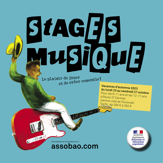 Annonce occasion, vente ou achat 'Stage musique pour les jeunes  Toulouse'