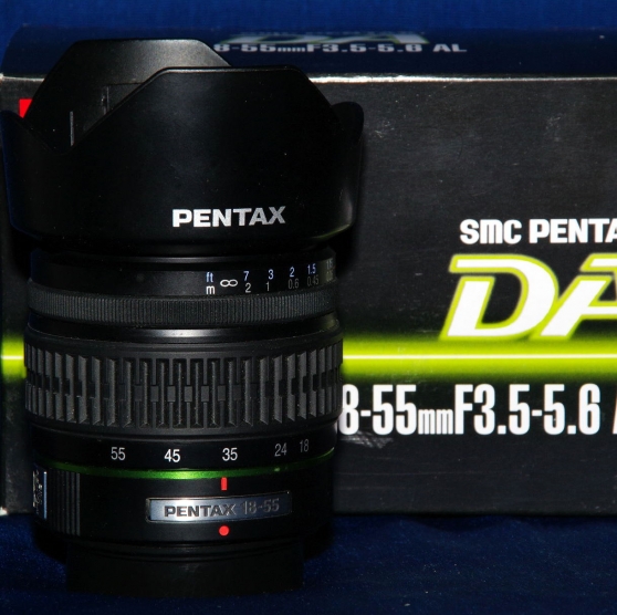 zoom 18-55mm smc PENTAX F3,5-5,6 AL