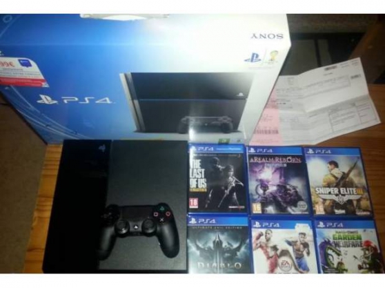 Annonce occasion, vente ou achat 'PS4 noire + jeux Call of Duty Ghosts'