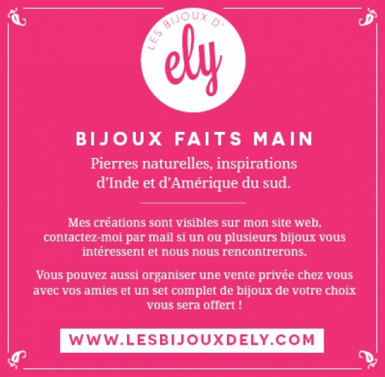 Annonce occasion, vente ou achat 'Bijoux faits main inspirations dInde'