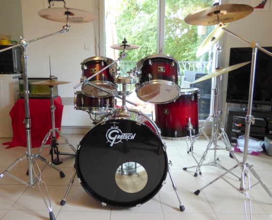 Annonce occasion, vente ou achat 'Batterie Gretsch Catalina Mapple+ Cymb.'