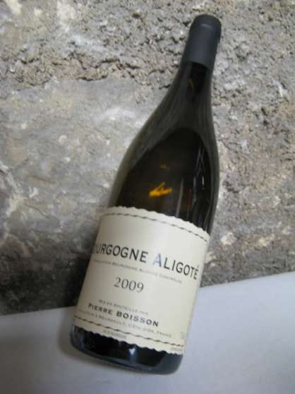 Annonce occasion, vente ou achat 'BOURGOGNE ALIGOTE 2009 PIERRE BOISSON'