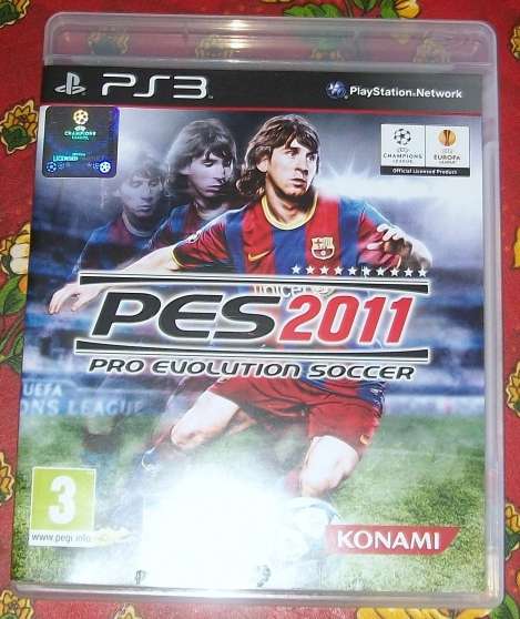 Annonce occasion, vente ou achat 'PES2011 JEU PS3'