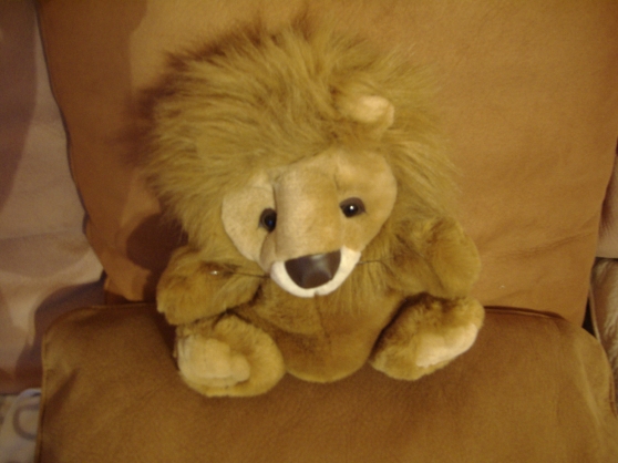 Annonce occasion, vente ou achat 'Vend Peluche d\'occasion Lion Assis'