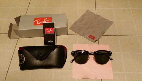 lunettes de soleil RAY BAN CLUBMASTER RB