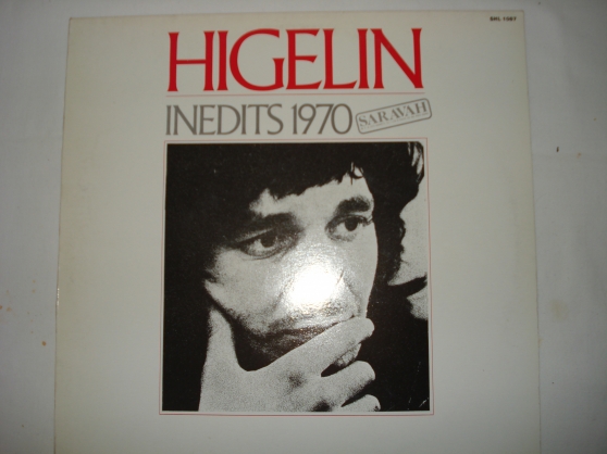 Annonce occasion, vente ou achat '33T de Higelin'