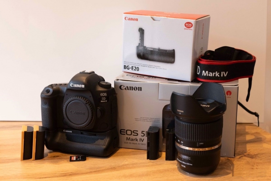 Annonce occasion, vente ou achat 'Canon 5DMark IV + Grip Canon + accessoir'