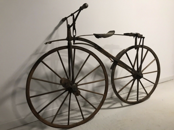 Velo Ancien Vélocipède Antique Bicycle - Photo 1