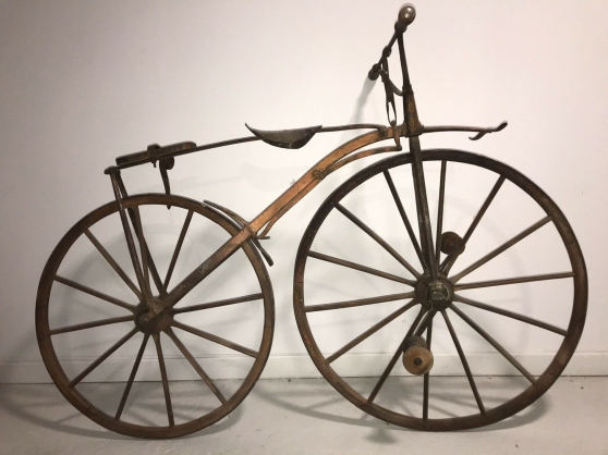 Velo Ancien Vélocipède Antique Bicycle - Photo 2