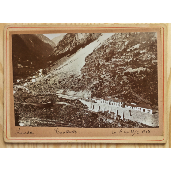 Annonce occasion, vente ou achat 'Photo Lourdes 1903'