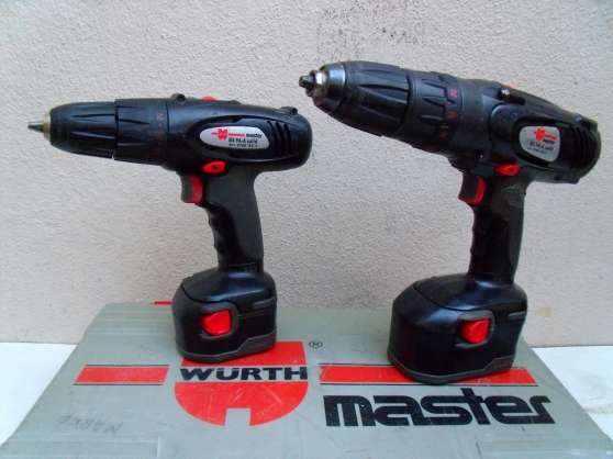 2 Visseuses Wurth Master Marche Fr