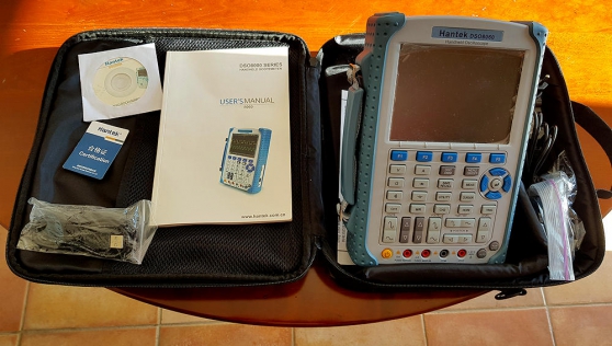 Annonce occasion, vente ou achat 'Oscilloscope portable HANTEK DSO-8060'