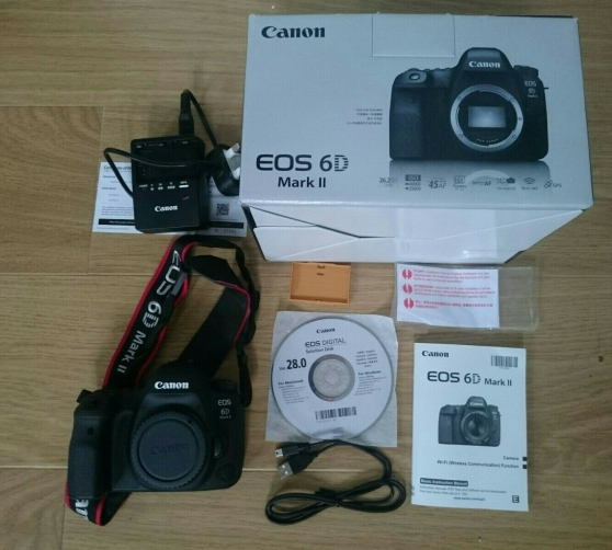Annonce occasion, vente ou achat 'Canon Eos 6d Mark II avec objectif 50mm'