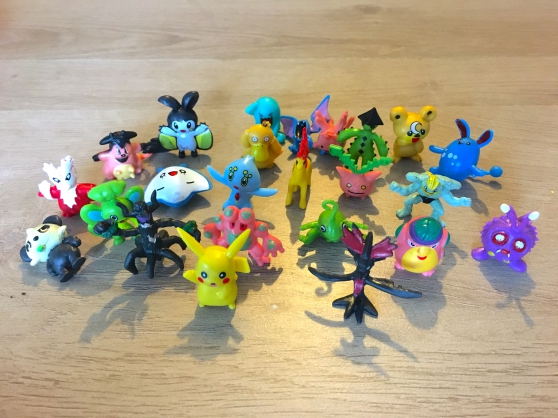 Annonce occasion, vente ou achat 'Lot de 24 figurines Pokémon - N° 5'