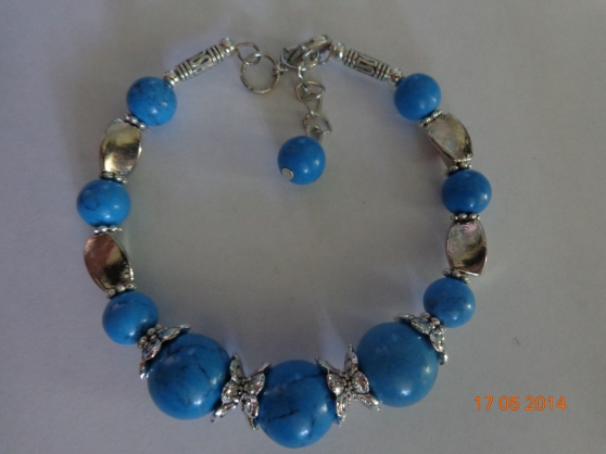 bracelet tibétain turquoise