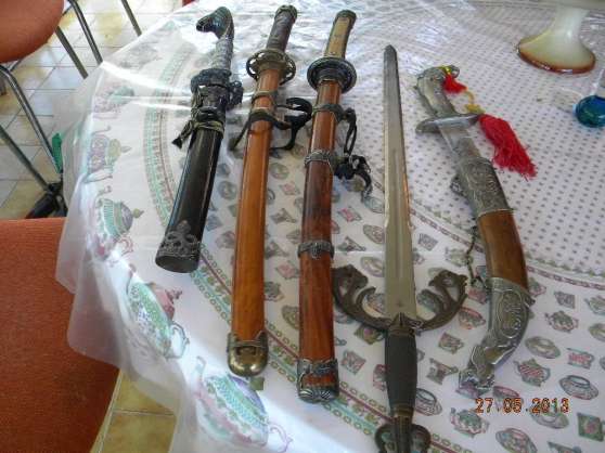 Annonce occasion, vente ou achat 'Collection d\'armes blanches'