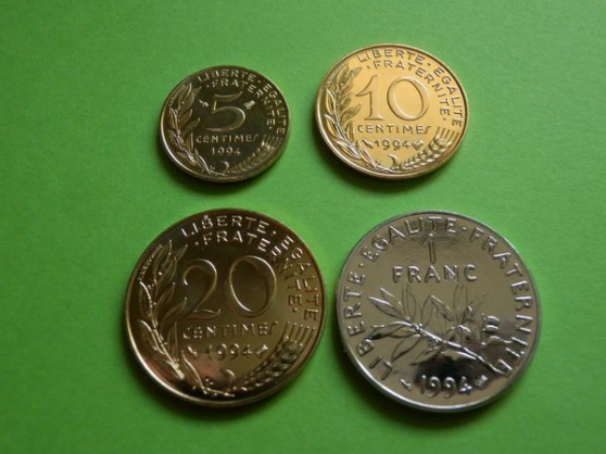 Annonce occasion, vente ou achat 'Lot de 4 monnaies Neuves Anne 1994:'