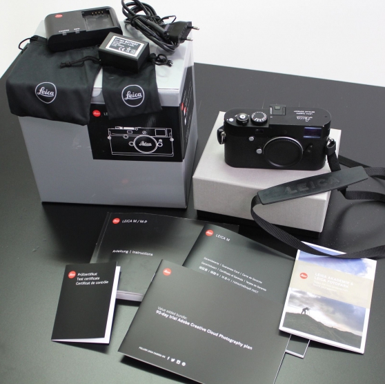 Annonce occasion, vente ou achat 'Leica type 240 noir avec emballage d\'ori'