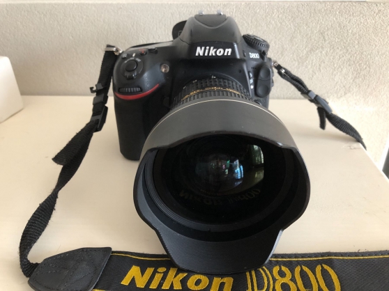 Annonce occasion, vente ou achat 'Nikon D800 presque neuf'