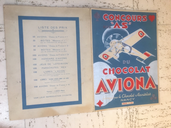 collecteur concours du chocolat Aviona