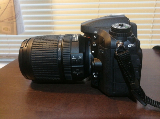 Nikon D7200 plus 18-140 VR
