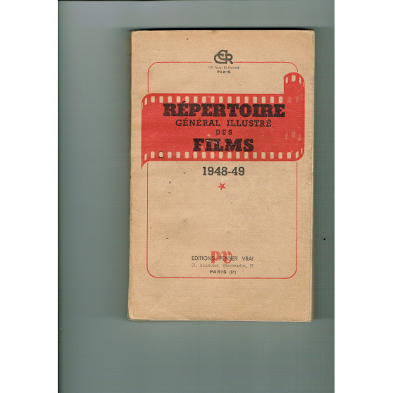 Annonce occasion, vente ou achat 'Collection Annuaire du cinma de 1947 '