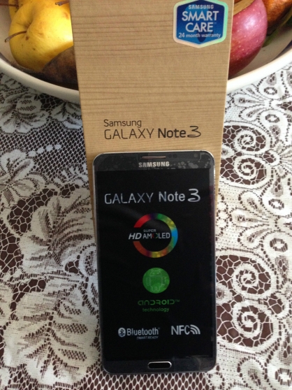 Annonce occasion, vente ou achat 'Samsung galaxy note 3'