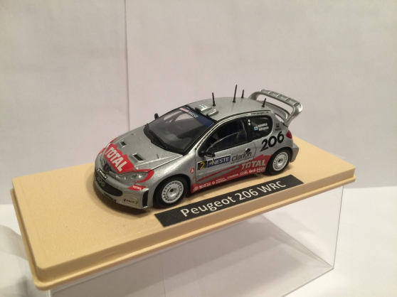 Annonce occasion, vente ou achat 'Peugeot 206 WRC miniature 1/43'