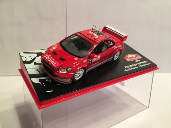 Annonce occasion, vente ou achat 'Peugeot 307 WRC miniature 1/43'
